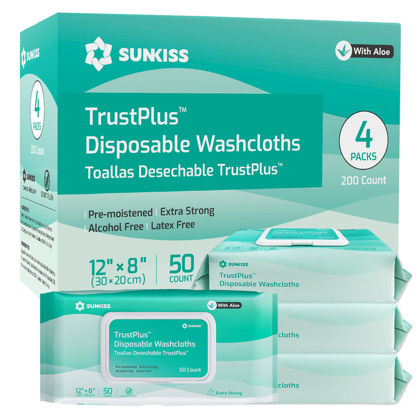 SUNKISS Trustplus® Extra Thick Body Wet Wipes