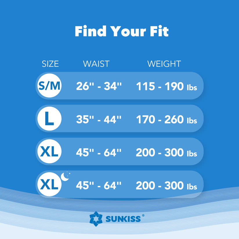 SUNKISS TrustPlus Incontinence Pants for Men and Women, Adult Pull Ups, Disposable Protective Underwear, Maximum Absorbency, Odour Control, Small/Medium, 16 Count