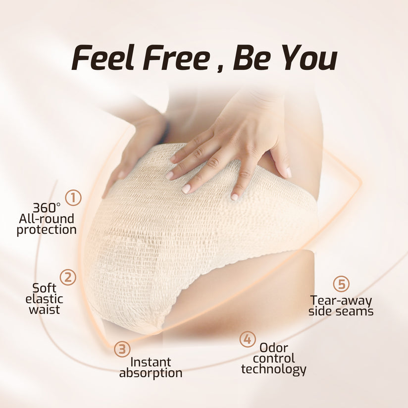 SUNKISS Women's Daytime Protective Underwear