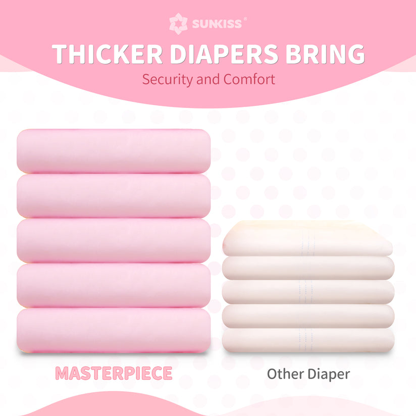 SUNKISS Masterpiece Adult Diapers With Tabs