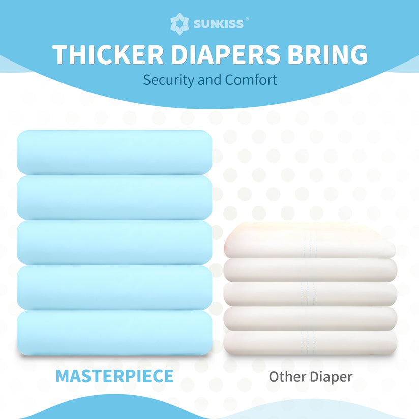 SUNKISS Masterpiece Adult Diapers With Tabs