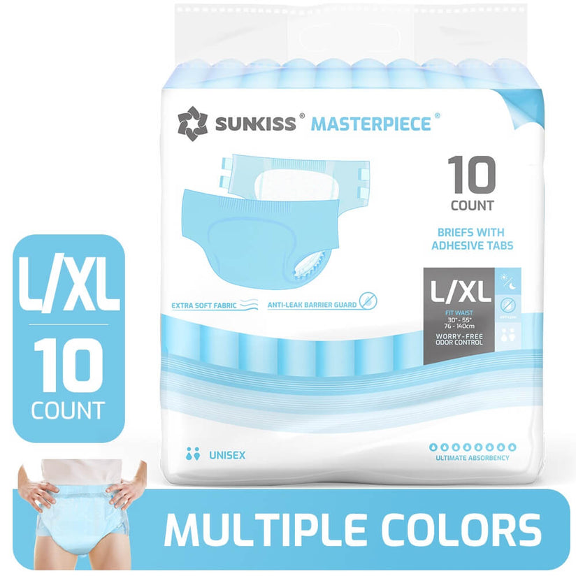 SUNKISS Masterpiece Adult Diapers With Tabs