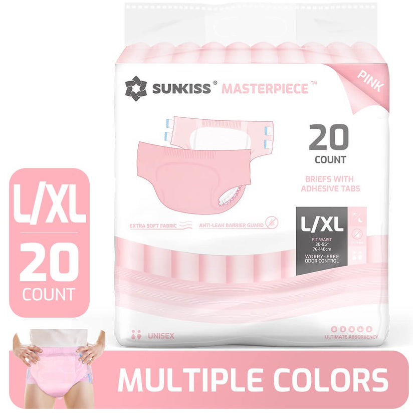 SUNKISS Masterpiece Adult Diapers With Tabs