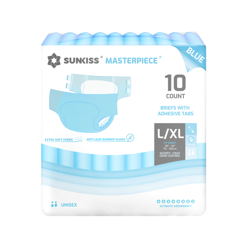 SUNKISS Masterpiece Adult Diapers With Tabs