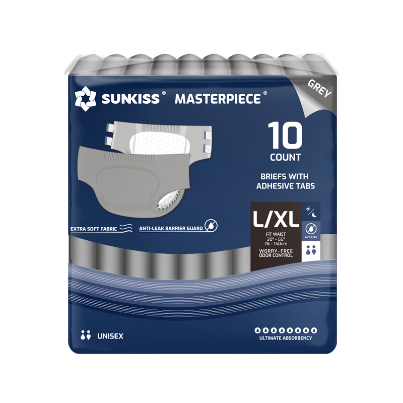 SUNKISS Masterpiece Adult Diapers With Tabs
