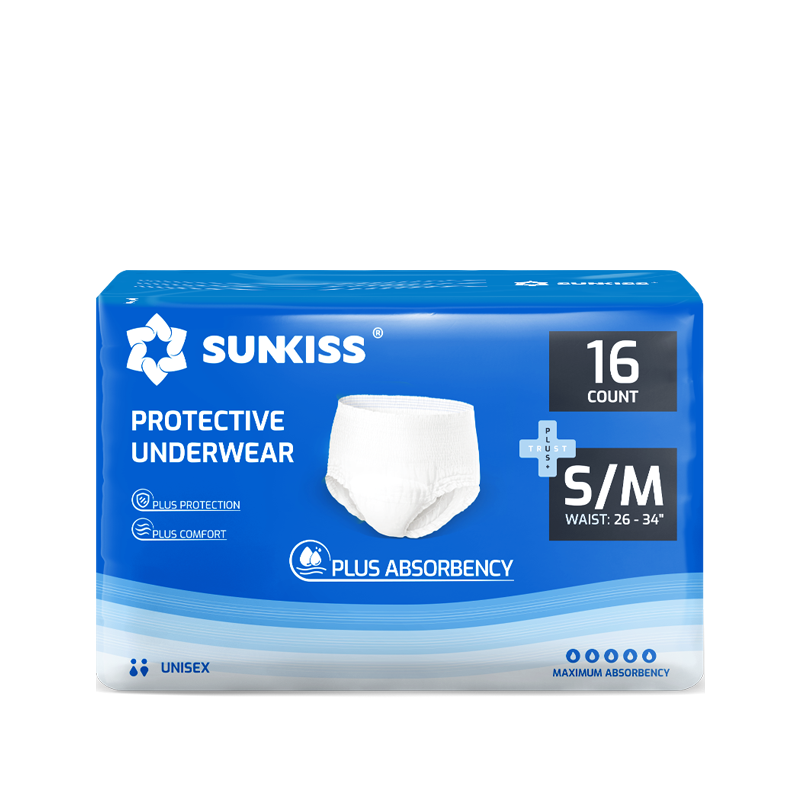 SUNKISS TrustPlus Protective Underwear Disposable, Unisex