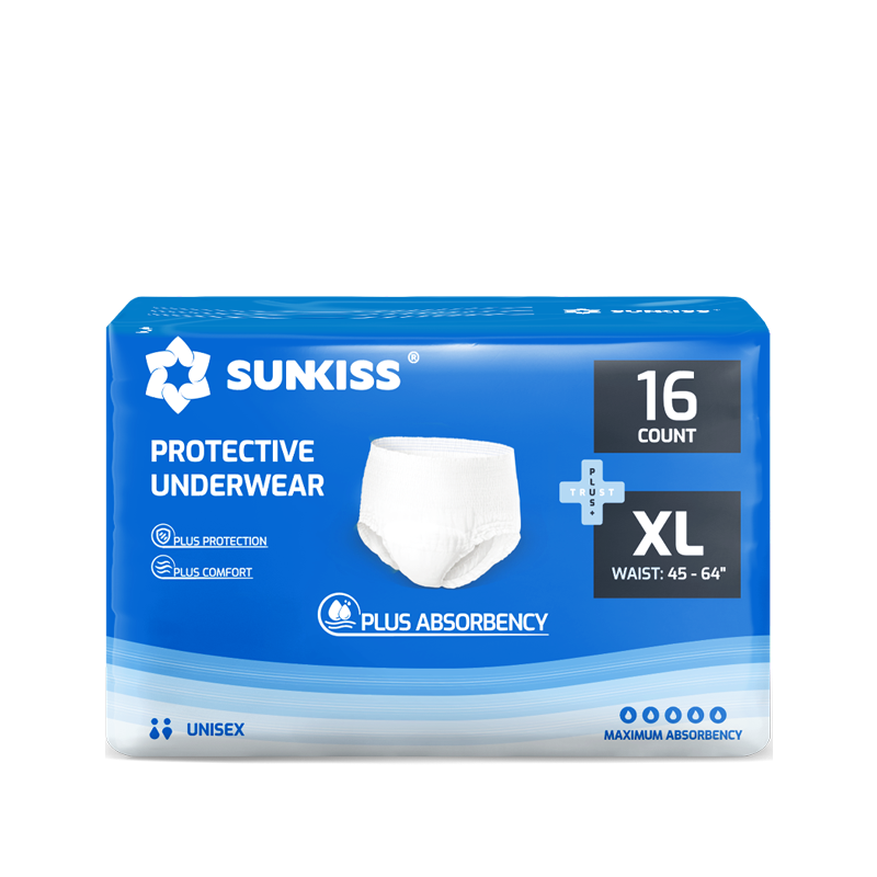 SUNKISS TrustPlus Protective Underwear Disposable, Unisex