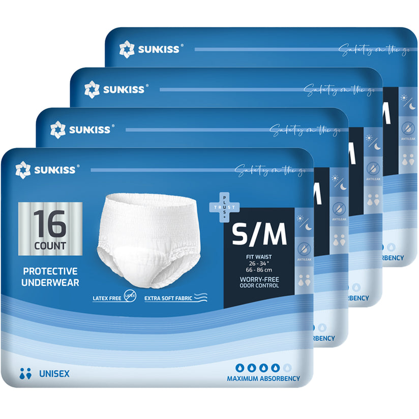 SUNKISS TrustPlus Protective Underwear Disposable, Unisex