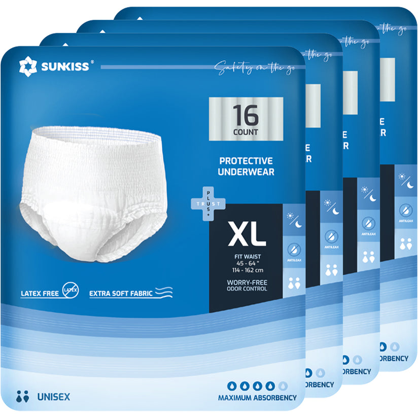 SUNKISS TrustPlus Protective Underwear Disposable, Unisex