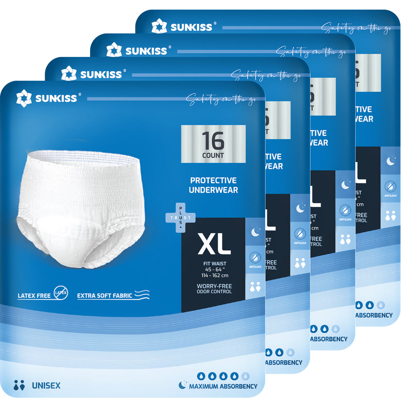SUNKISS TrustPlus Protective Underwear Disposable, Unisex