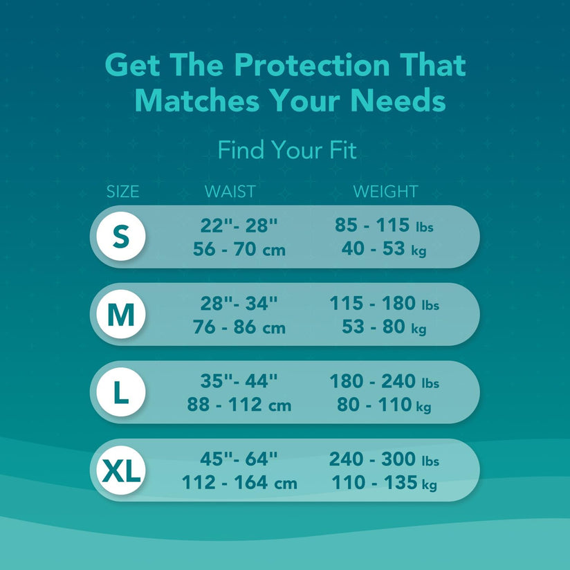 SUNKISS Overnight Adult Diapers Tabbed-Style Unisex