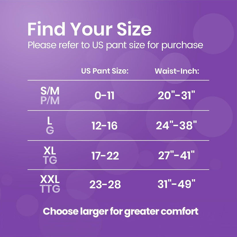 SUNKISS Disposable Period Underwear, Black/White