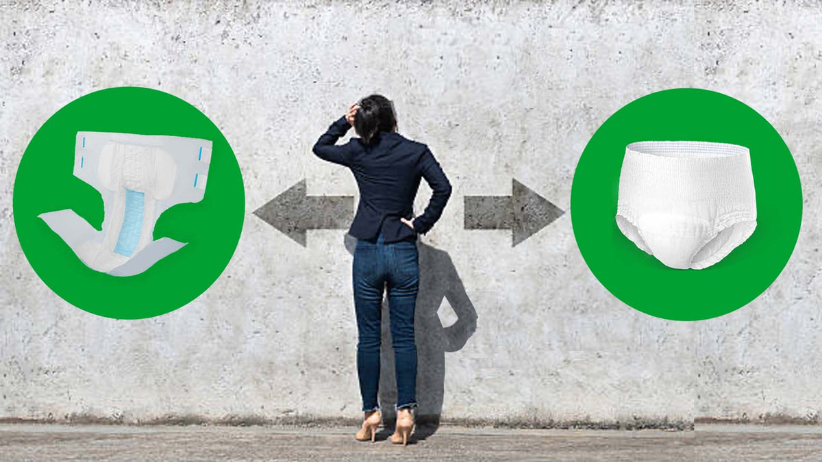 Adult Pull-Ups vs. Tab-Style Diapers: How to Choose