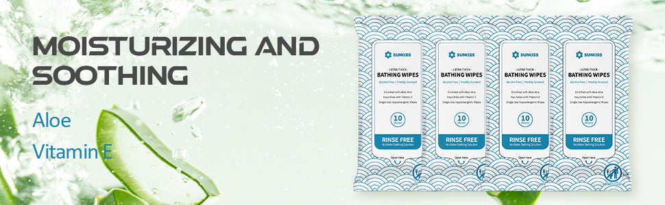 SunkissCare®TrustPlus Bathing Wipes