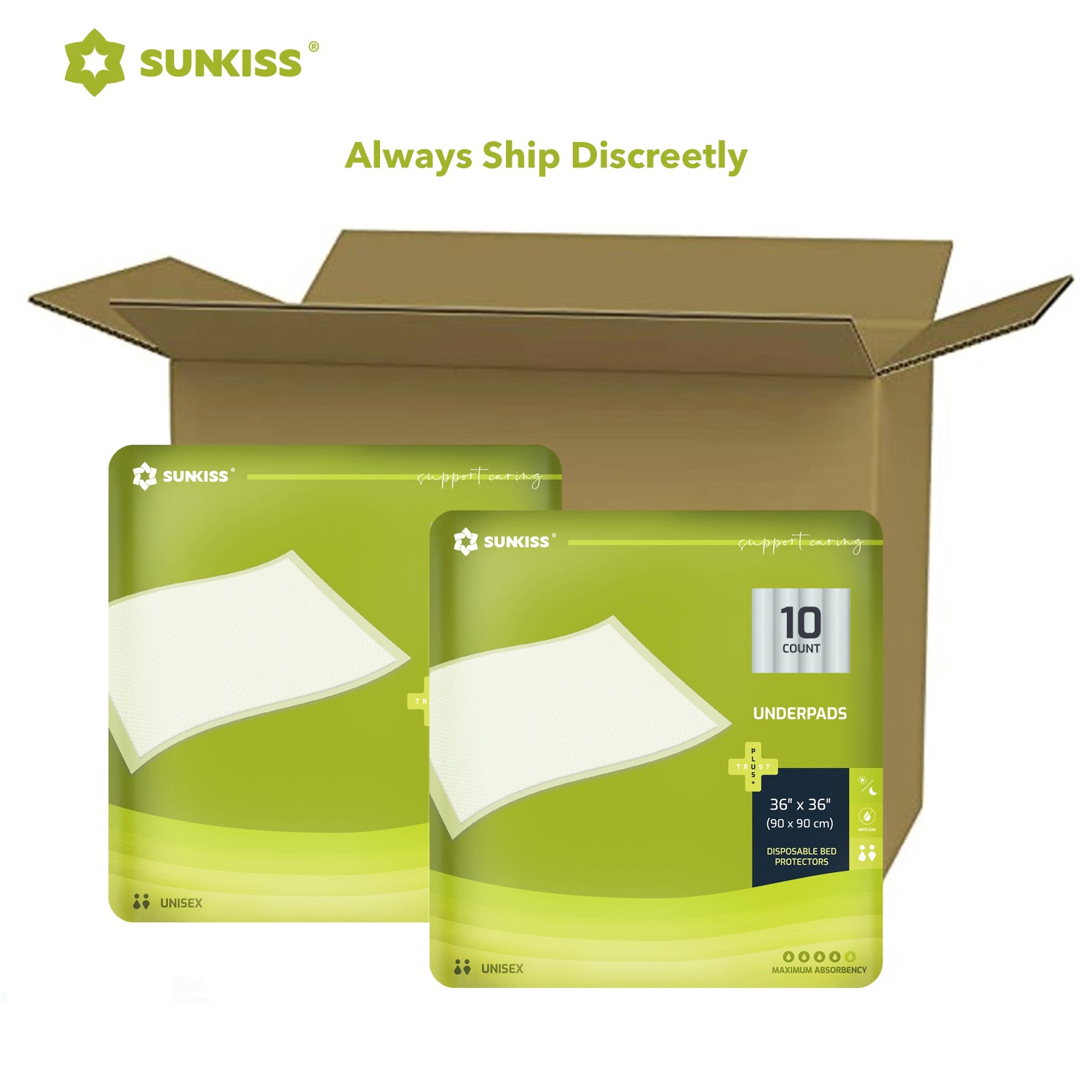 SUNKISS TrustPlus Incontinence and Postpartum Underwear for Men and Women, Disposable  Protective Underwear with Overnight Absorbency, Leak Protection, Odor  Control, XLarge, 64 Count (4 Packs of 16) - Amazing Bargains USA - Buffalo,  NY