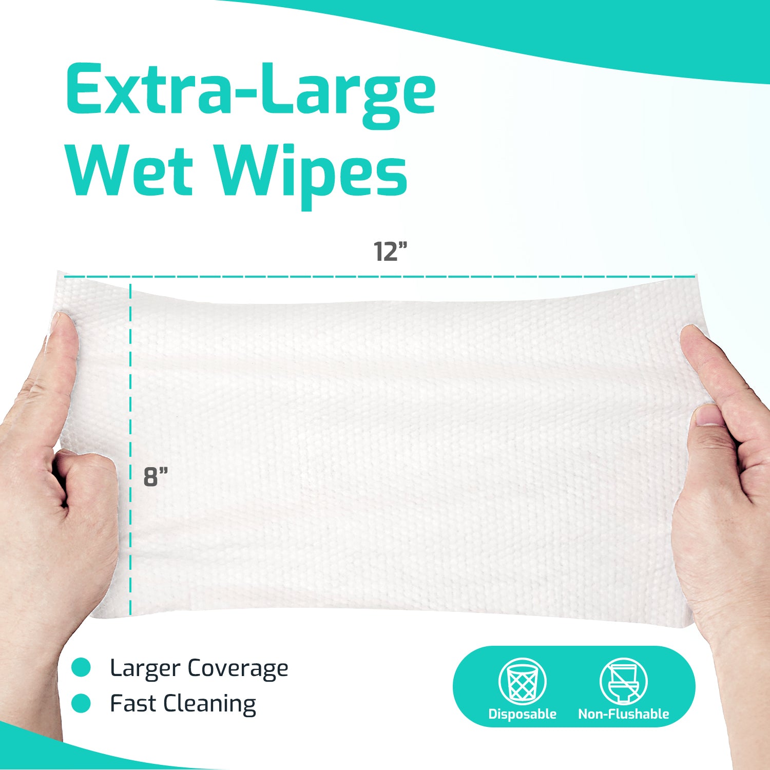 Sunkiss Trustplus® Extra Thick Body Wet Wipes