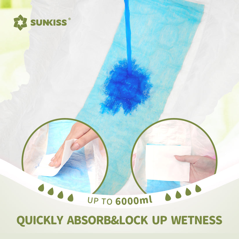 SUNKISS Masterpiece® Adult Diapers With Tabs