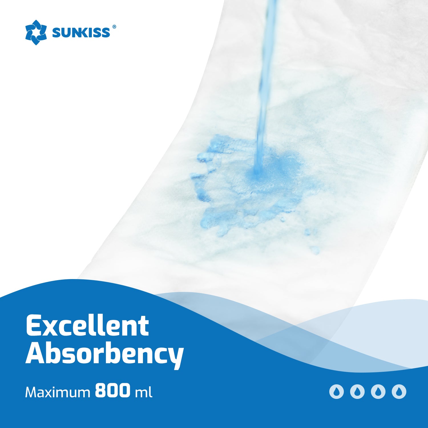 SUNKISS Secure Booster Pads, Maximum Absorbency