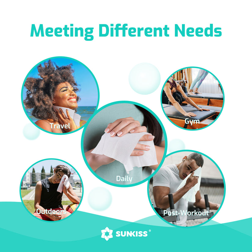 SUNKISS Trustplus® Extra Thick Body Wet Wipes