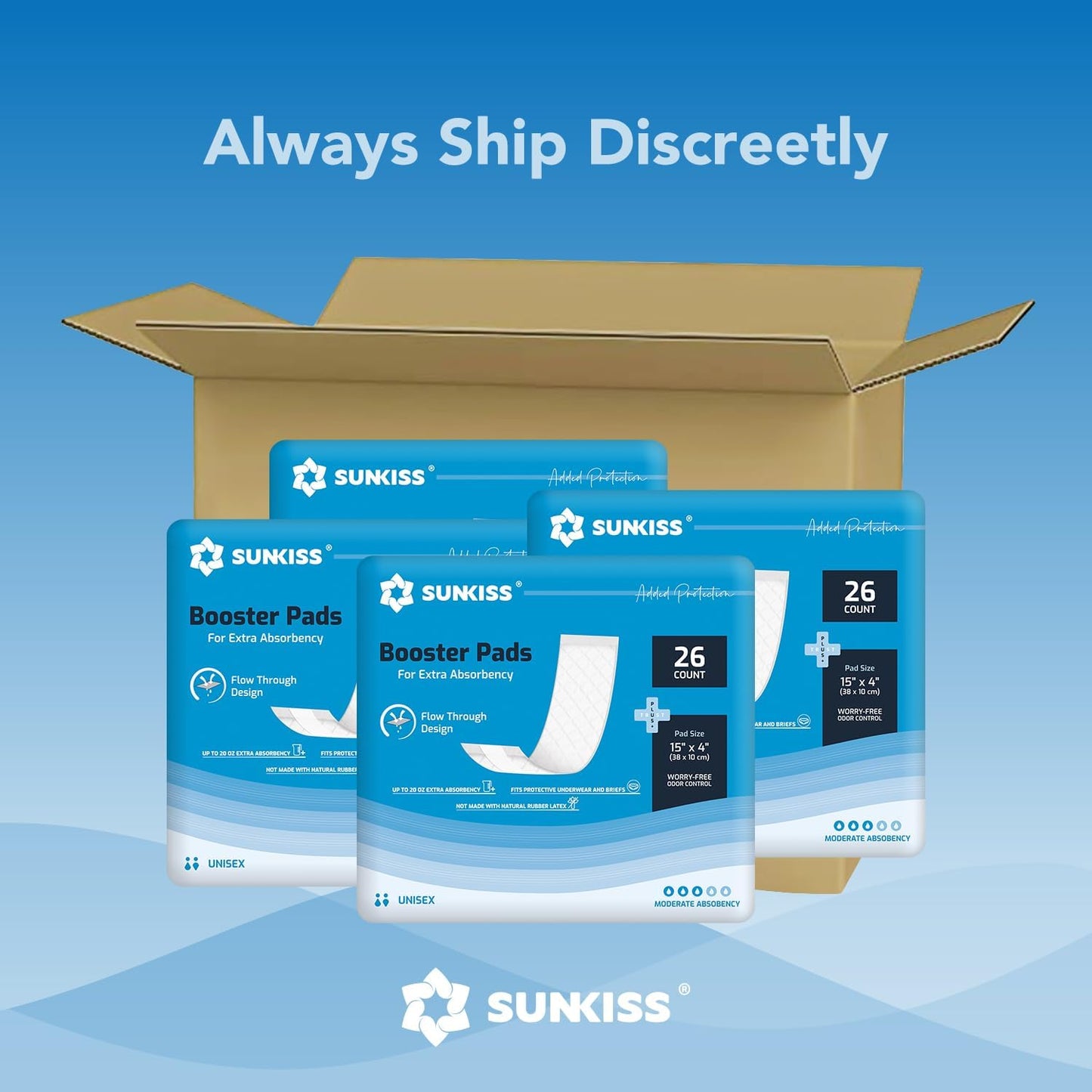 SUNKISS Trustplus Booster Pads