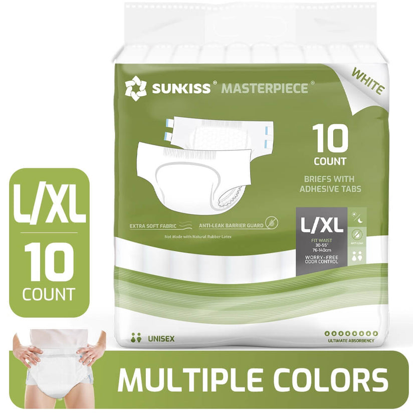 SUNKISS Masterpiece Adult Diapers With Tabs