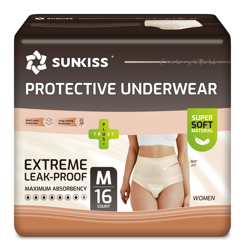 SUNKISS Women's Daytime Protective Underwear