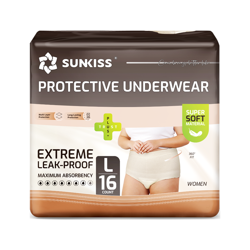 SUNKISS Women's Daytime Protective Underwear