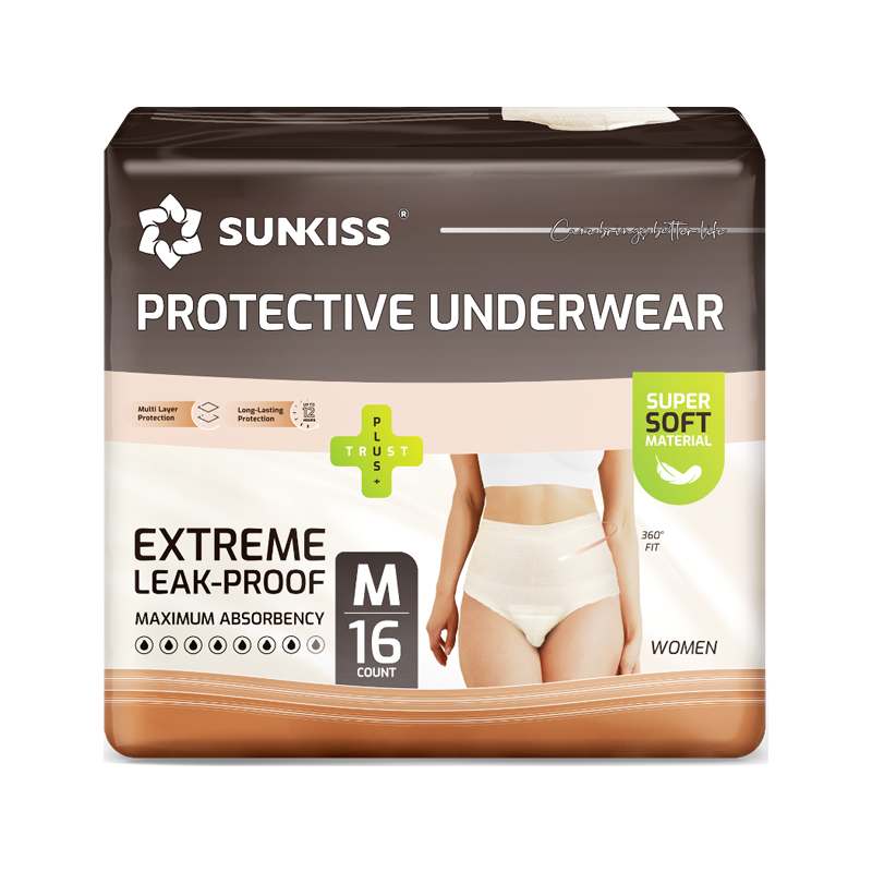 SUNKISS Women's Daytime Protective Underwear