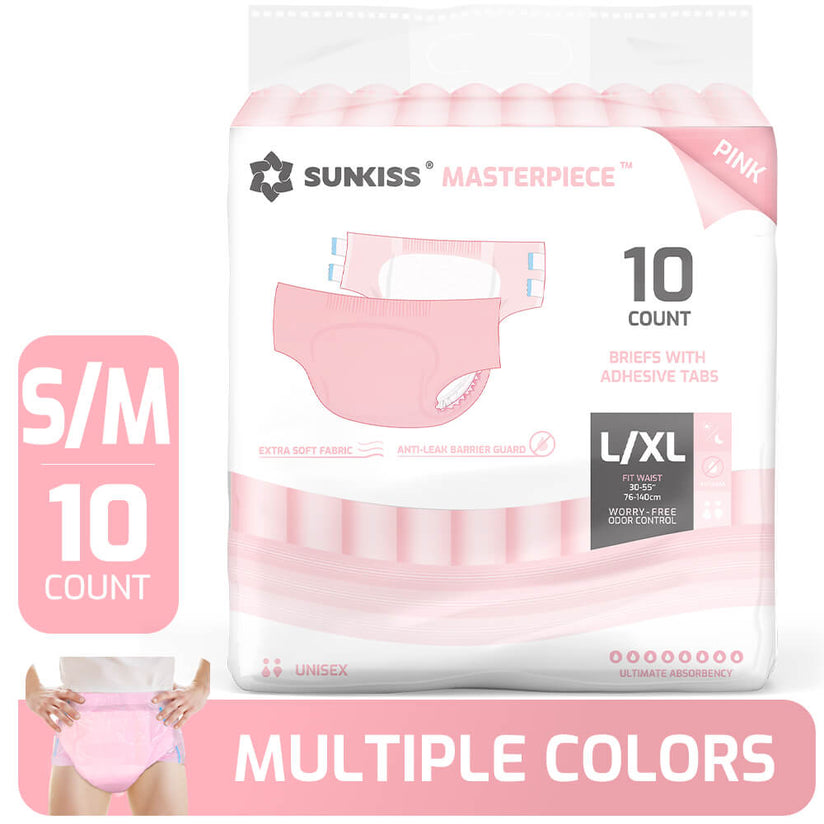 SUNKISS Masterpiece Adult Diapers With Tabs