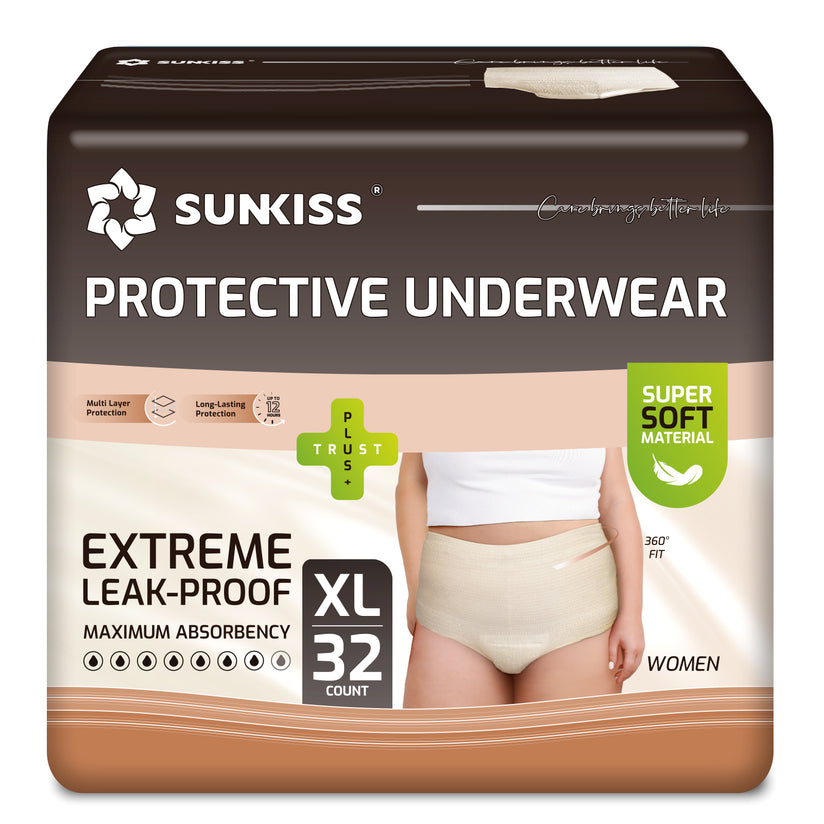 SUNKISS Women's Daytime Protective Underwear