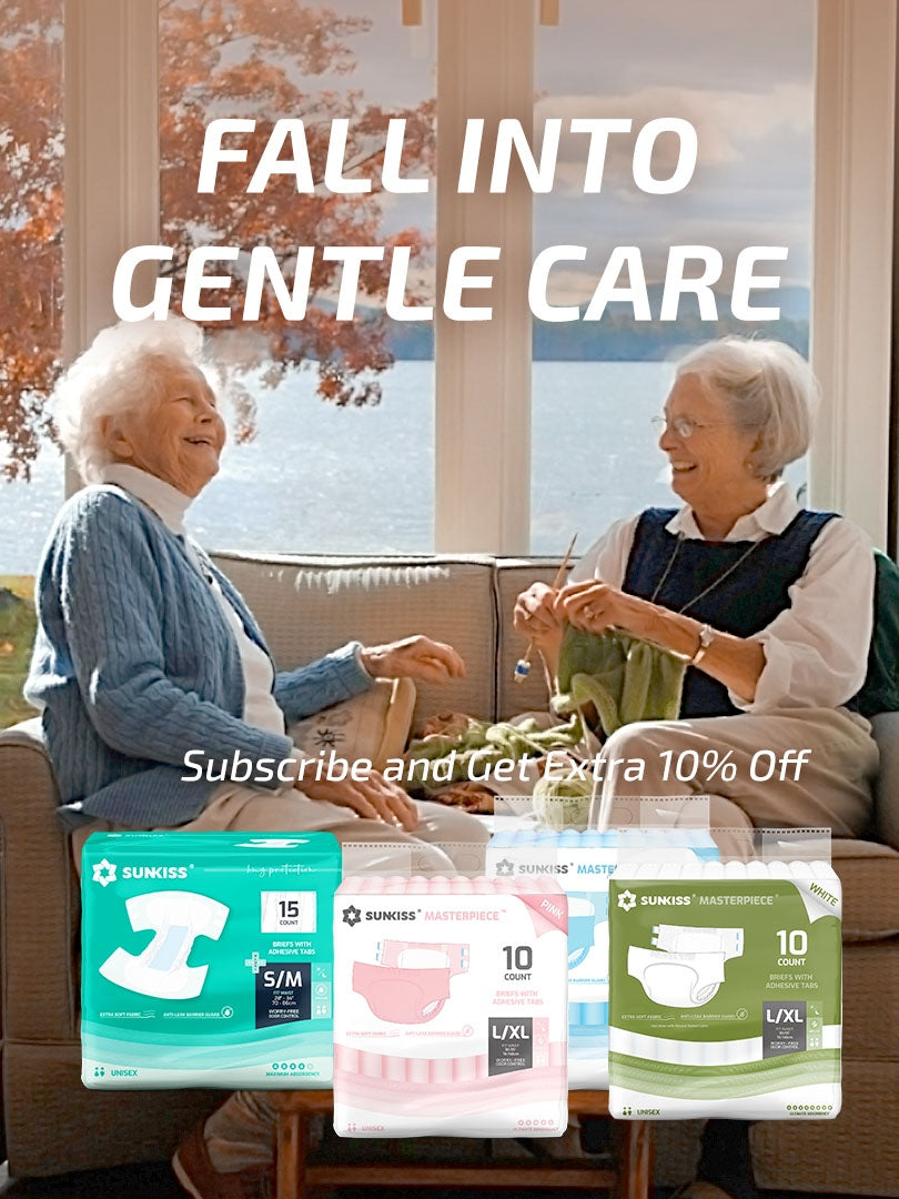 FALL INTO GENTLE CARE Subscribe and Get Extra 10% Off front of the window