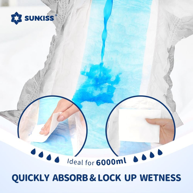 SUNKISS Masterpiece Adult Diapers With Tabs
