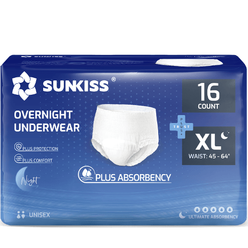 SUNKISS super absorbent disposable underpads icon